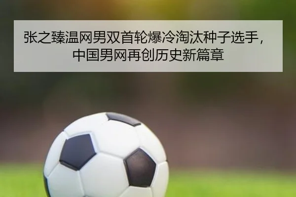 张之臻温网男双首轮爆冷淘汰种子选手，中国男网再创历史新篇章